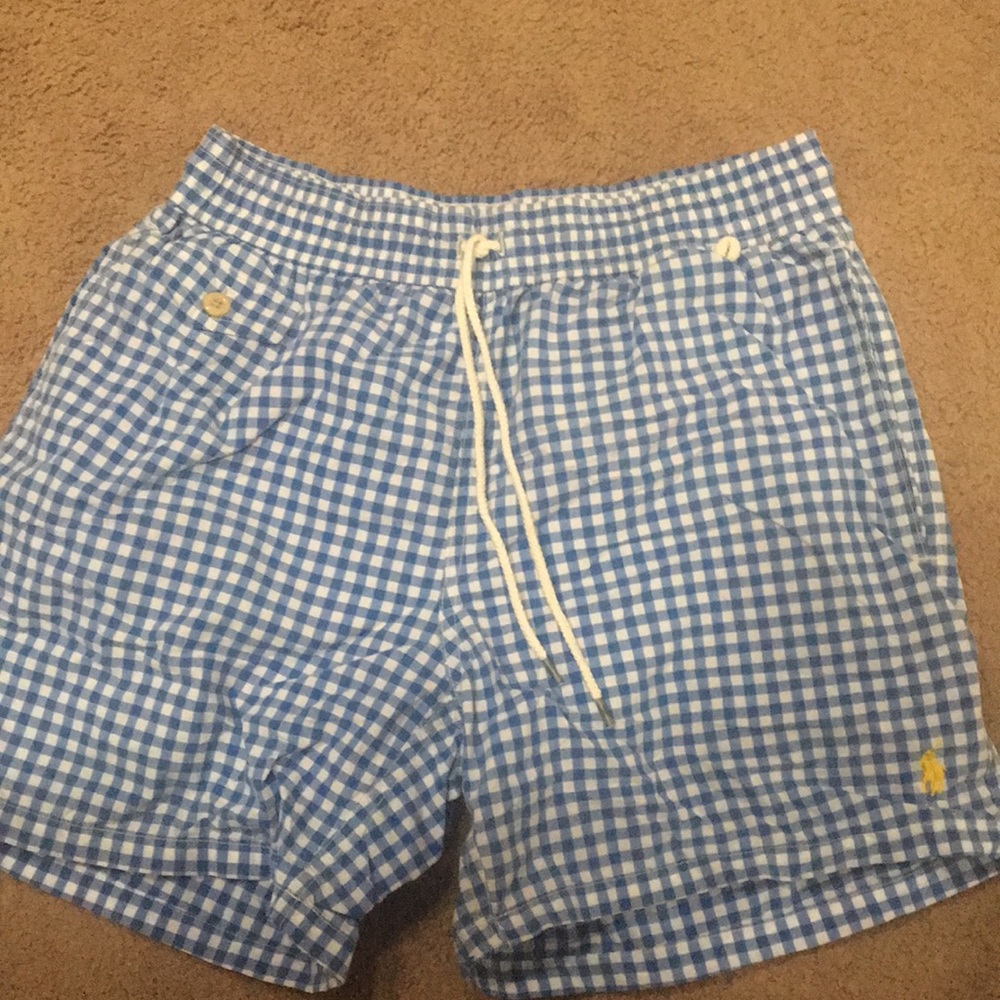 Men’s polo bathing suit small